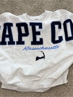 2026 Cape Cod Massachusetts Crewneck Sweatshirt - Light Gray